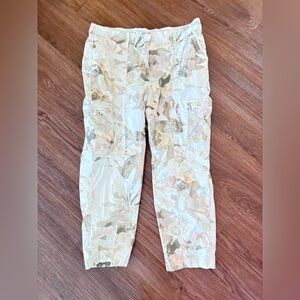 Chico’s camo crop pants